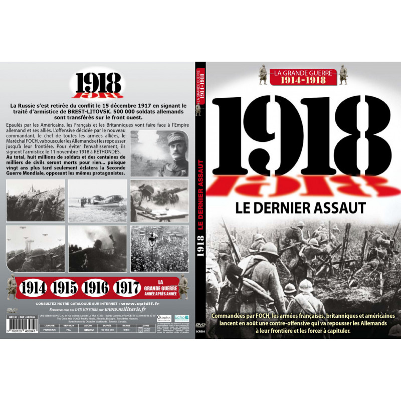 1918 - LE DERNIER ASSAUT - DVD