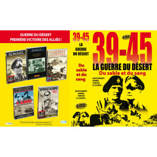 39/45 LA GUERRE DU DESERT - Du sable et du sang - 5 DVD 2