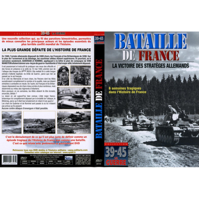 BATAILLE DE FRANCE - DVD
