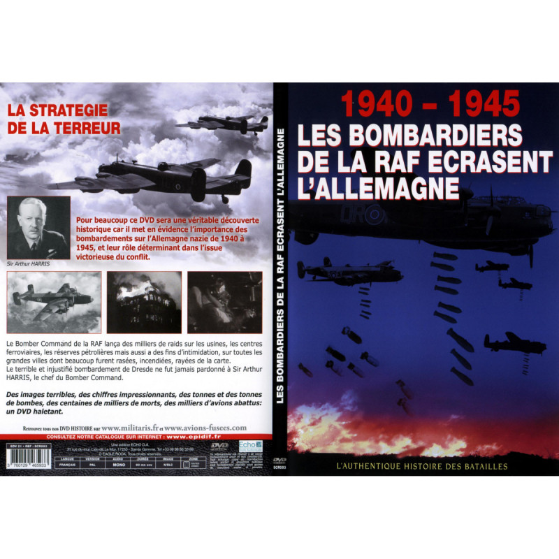 LES BOMBARDIERS DE LA RAF ECRASENT L'Allemagne...