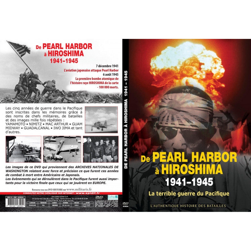DE PEARL HARBOR A HIROSHIMA - DVD