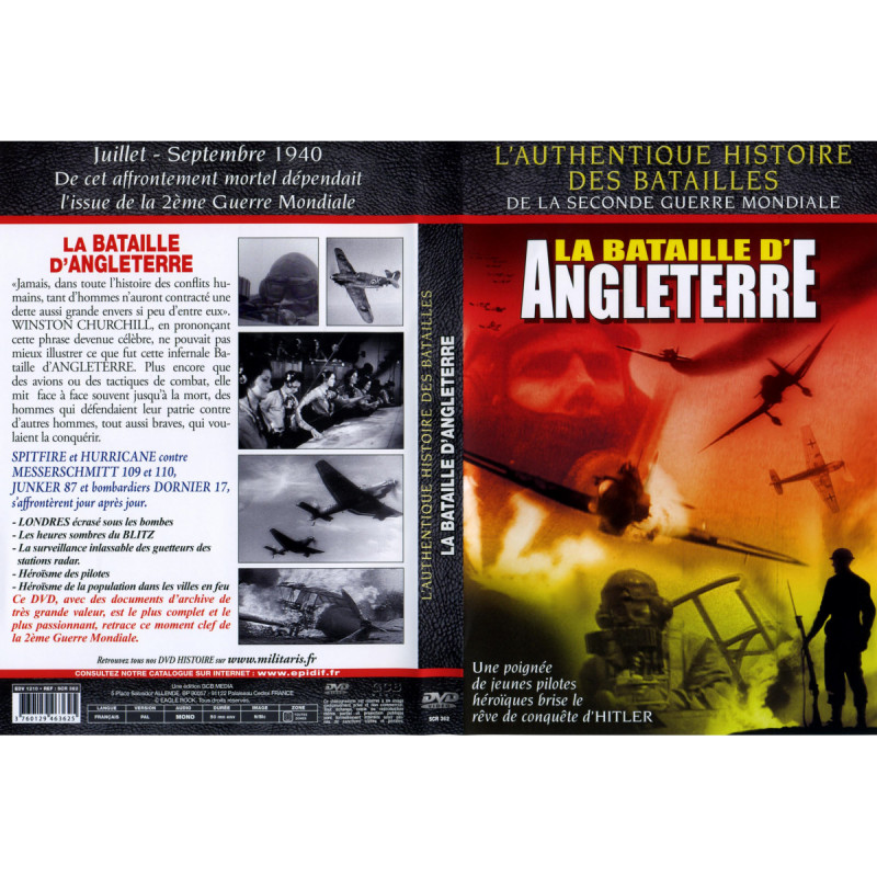 LA BATAILLE D ANGLETERRE - DVD