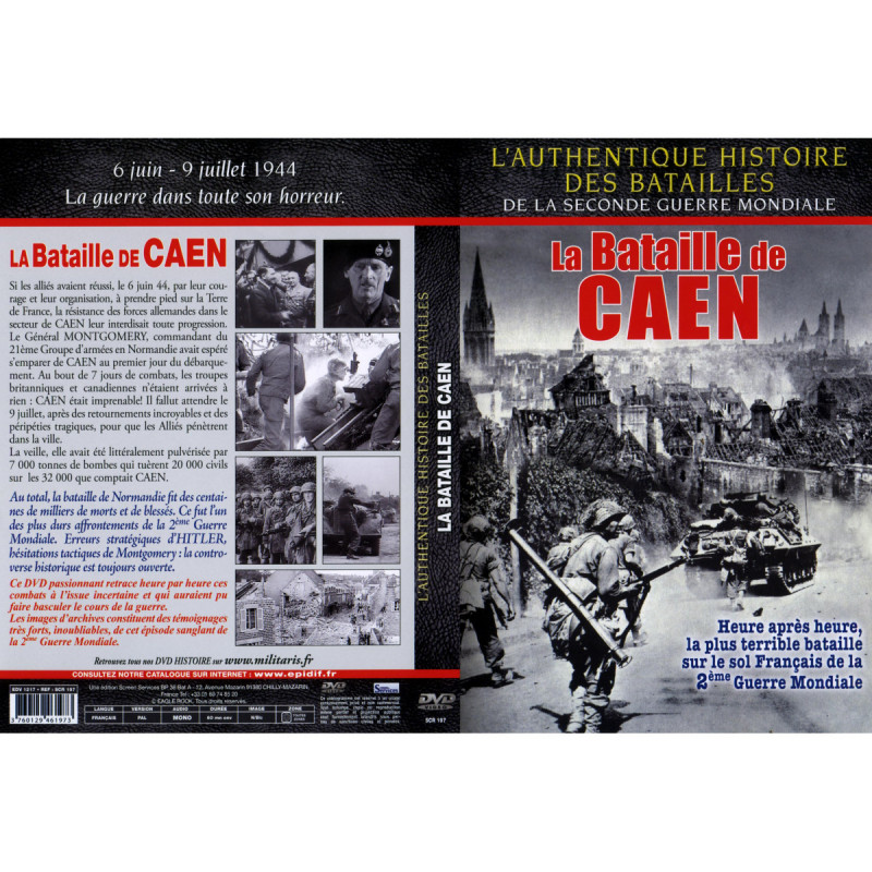 LA BATAILLE DE CAEN - DVD