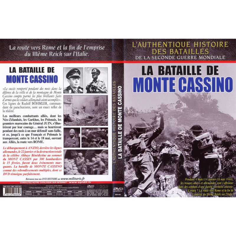 La Bataille de Monte Cassino - DVD