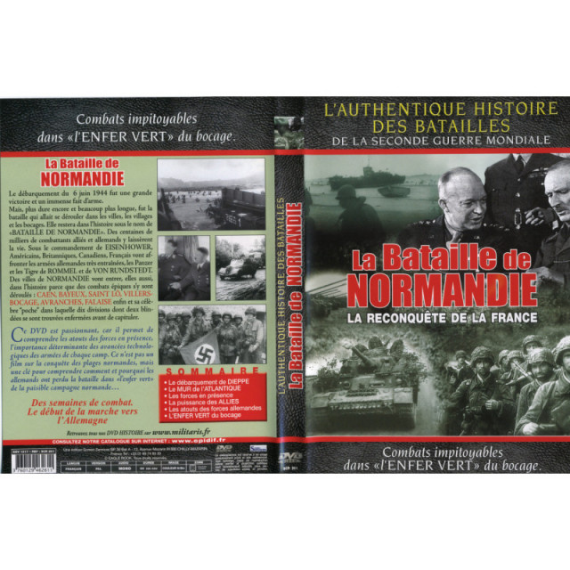 LA BATAILLE DE NORMANDIE - La reconquête de la France - DVD