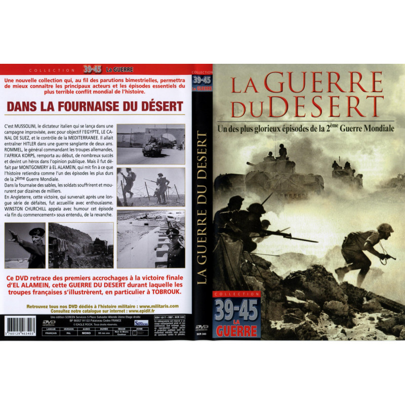 LA GUERRE DU DESERT - DVD