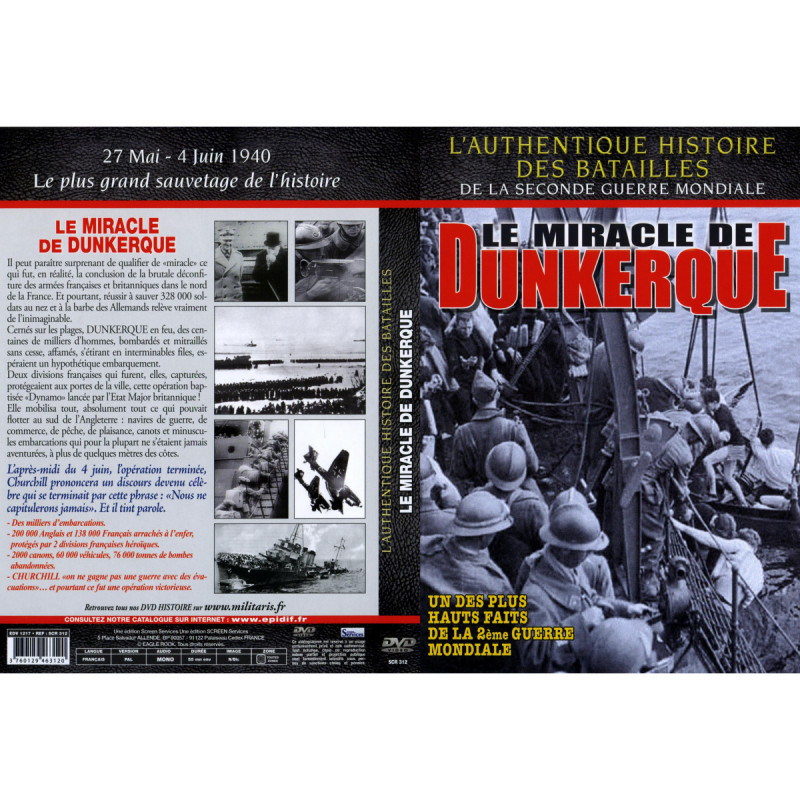 LE MIRACLE DE DUNKERQUE - DVD