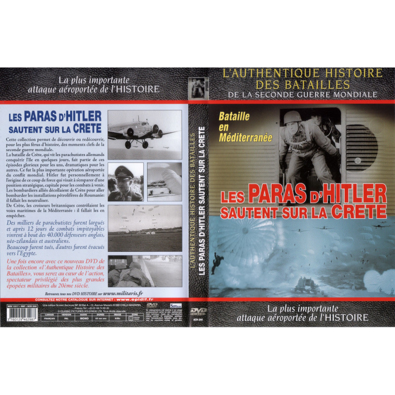 LES PARAS D HITLER SAUTENT SUR LA CRETE - DVD