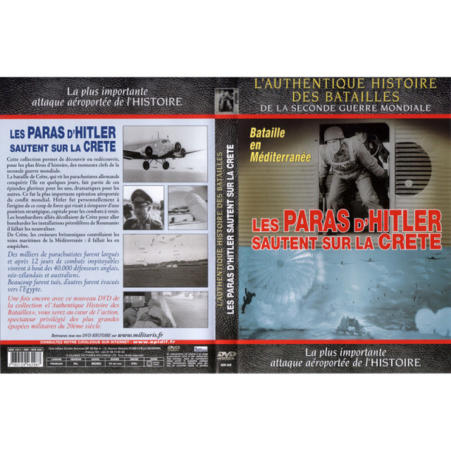 LES PARAS D HITLER SAUTENT SUR LA CRETE - DVD