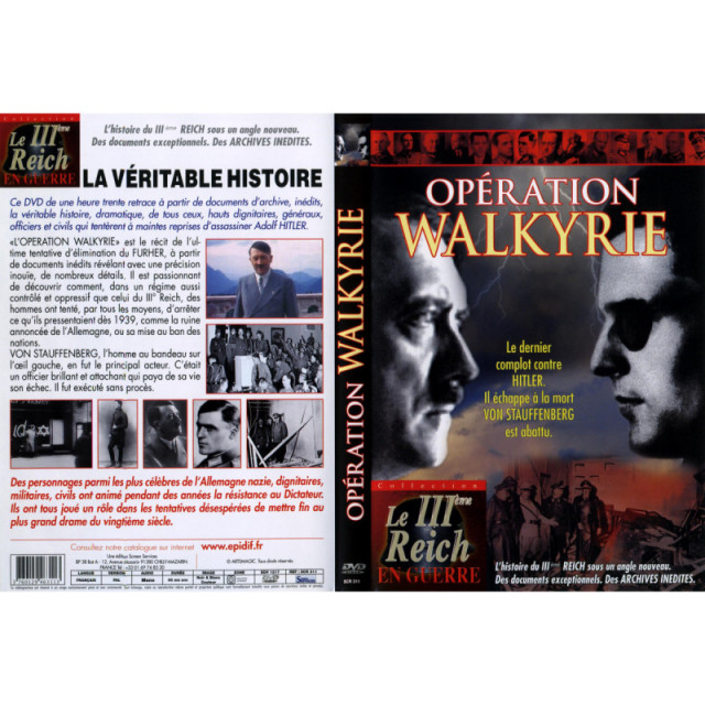 OPERATION WALKYRIE - LE TROISIEME REICH EN GUERRE - DVD