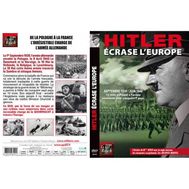 HITLER ECRASE L EUROPE - DVD,
