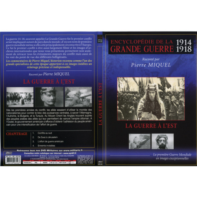 LA GUERRE A L'EST - GRANDE GUERRE V8 - Encyclopédie de la Grande Guerre 1914-1918 - DVD