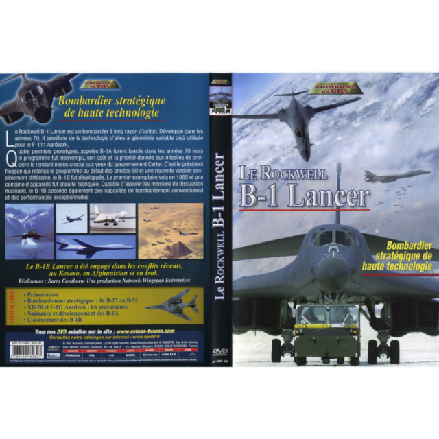 ROCKWELL B-1 LANCER : Bombardier stratégique de haute technologie - DVD