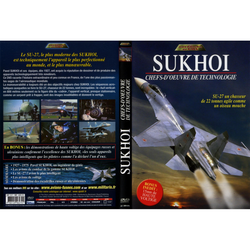 SUKHOI - CHEFS D OEUVRES DE TECHNOLOGIE - DVD