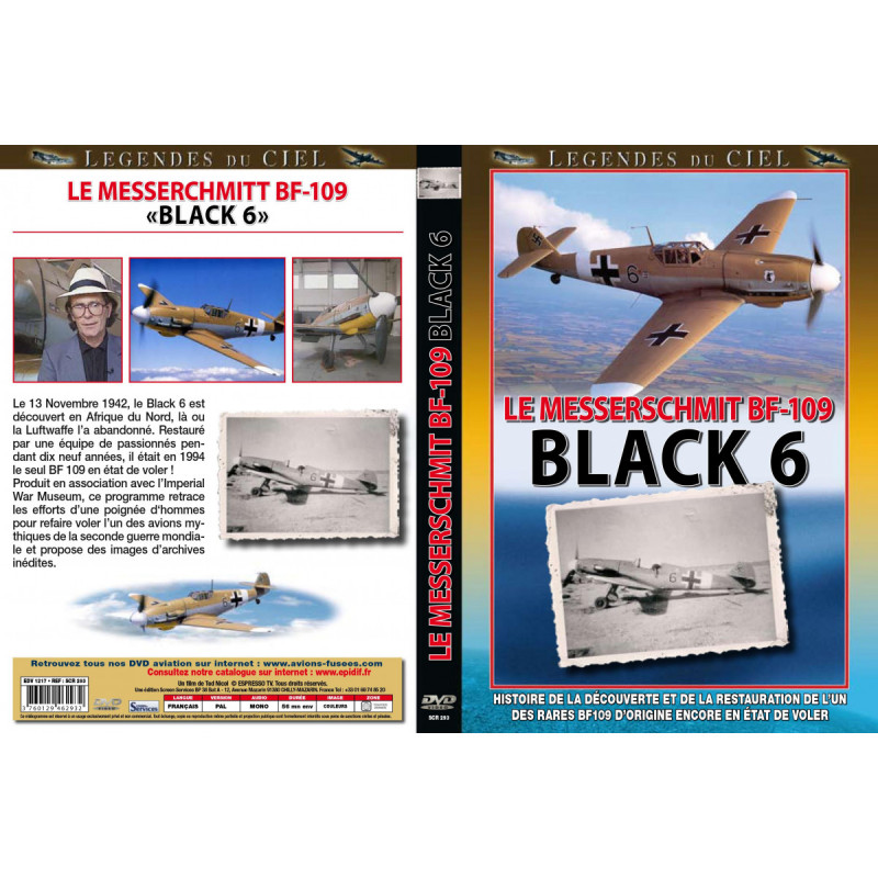 MESSERSCHMITT BF-109 -  Black 6 - DVD