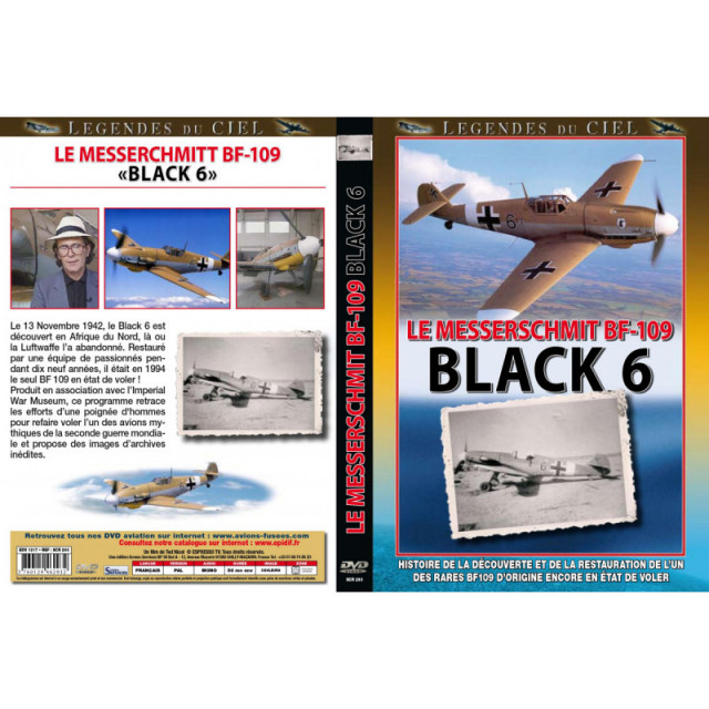 MESSERSCHMITT BF-109 -  Black 6 - DVD