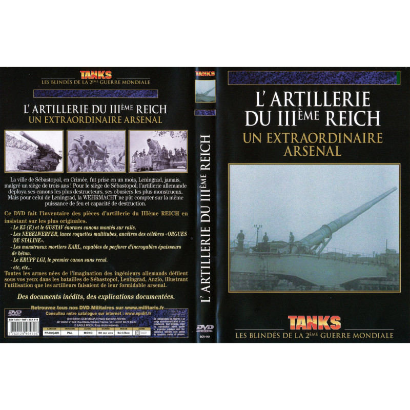 L'Artillerie du III Reich - DVD