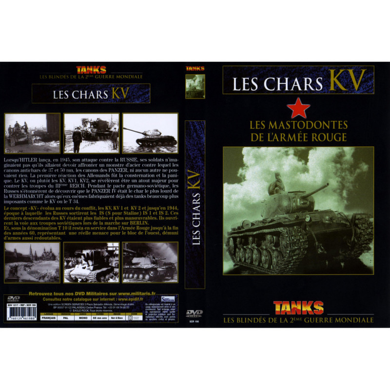LES CHARS KV : MASTODONTES DE L ARMEE ROUGE - DVD