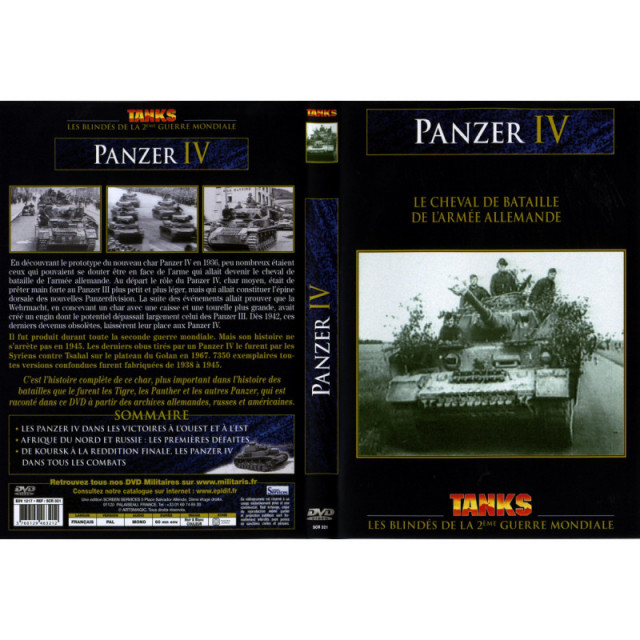 PANZER IV - Le cheval de bataille de l'armée allemande - DVD
