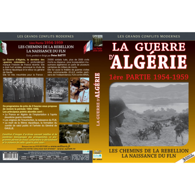 LA GUERRE D ALGERIE VOL 1 - Les chemins de la rébellion - la naissance du FLN - DVD