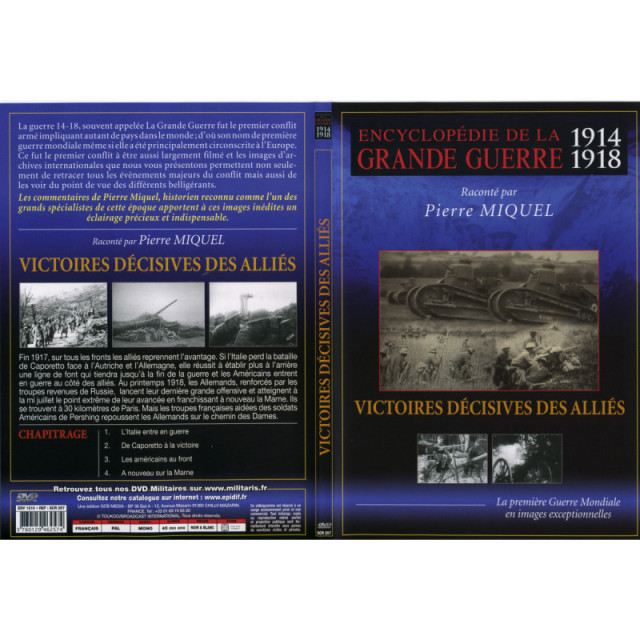 VICTOIRES DECISIVES DES ALLIES - GRANDE GUERRE V9 - Encyclopédie de la Grande Guerre 1914 - 1918 - DVD