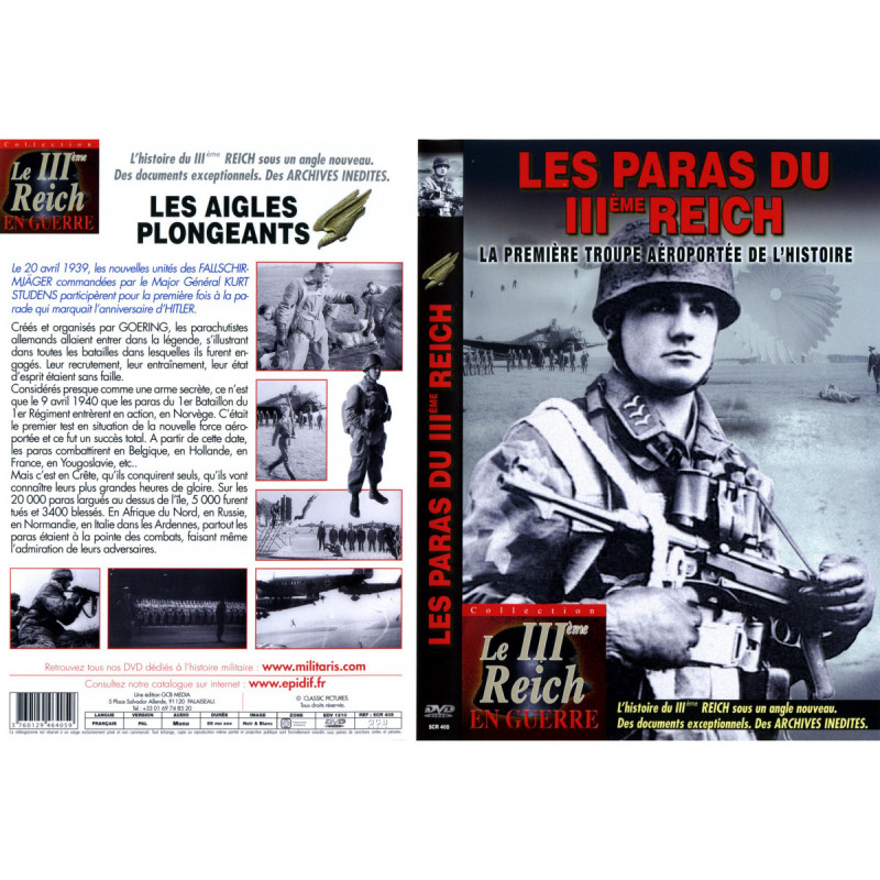 Les Paras du IIIe Reich - DVD
