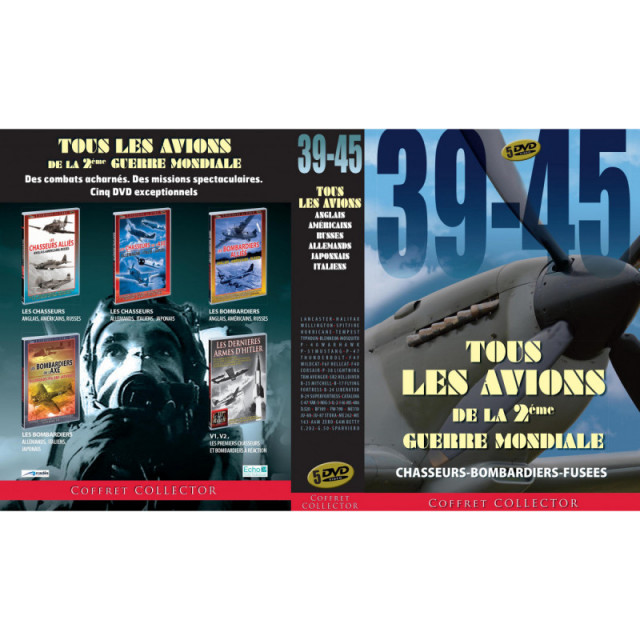 39/45 LES AILES DE LA GUERRE - 5 DVD