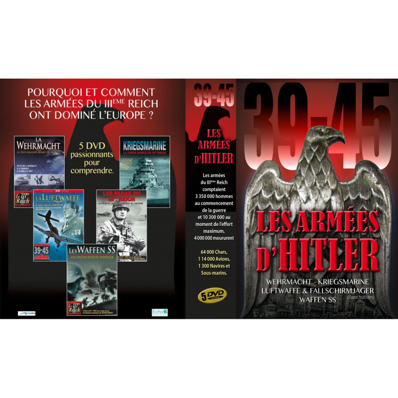 39/45 LES ARMEES D HITLER - 5 DVD