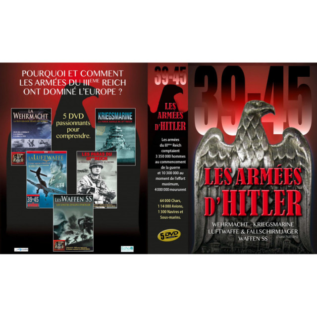39/45 LES ARMEES D HITLER - 5 DVD