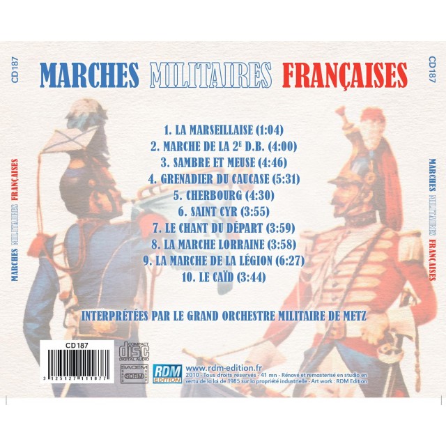 Marches militaires françaises - CD
