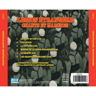 Légion étrangère : chants et marches - CD 2