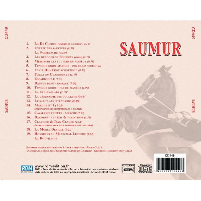 Saumur - CD