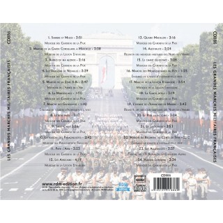 Grandes marches militaires françaises - CD 2