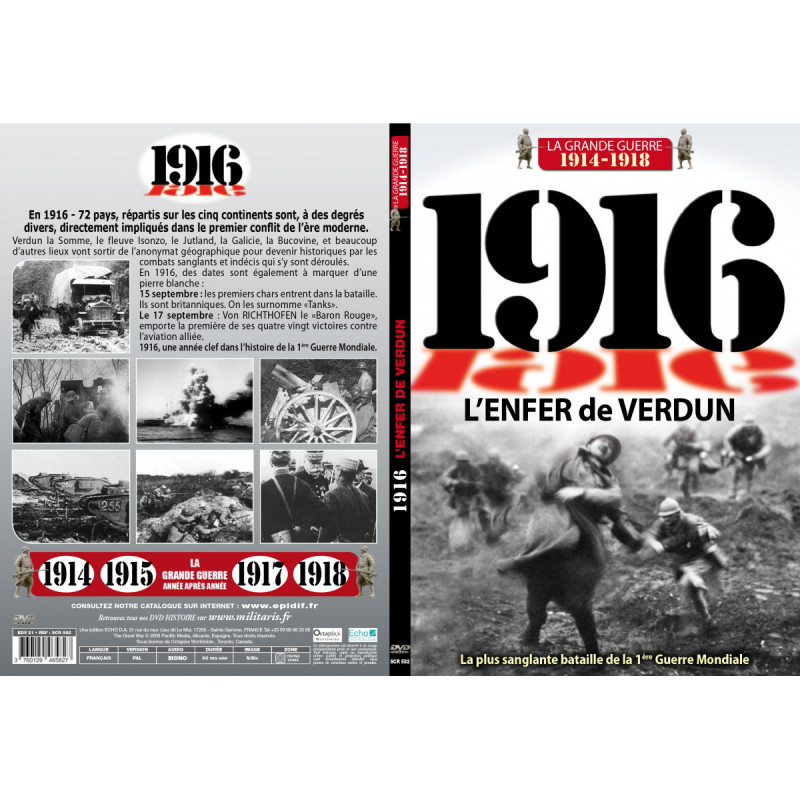 1916 - L'ENFER DE VERDUN - DVD
